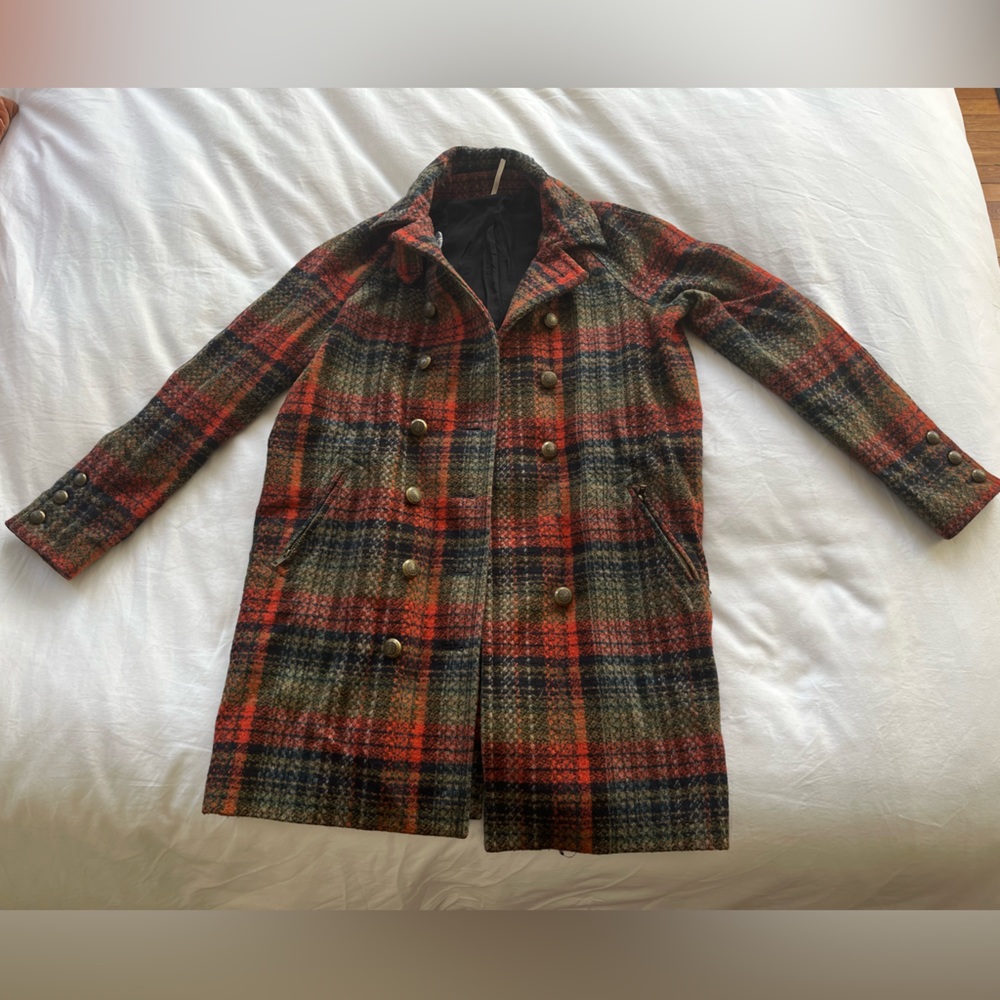 Plaid coat from Free People